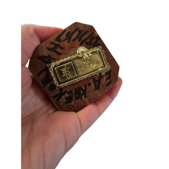 Romaine Pierson Hand Carved Wooden Dentist With Doctor Figurine - Picture 4 of 5